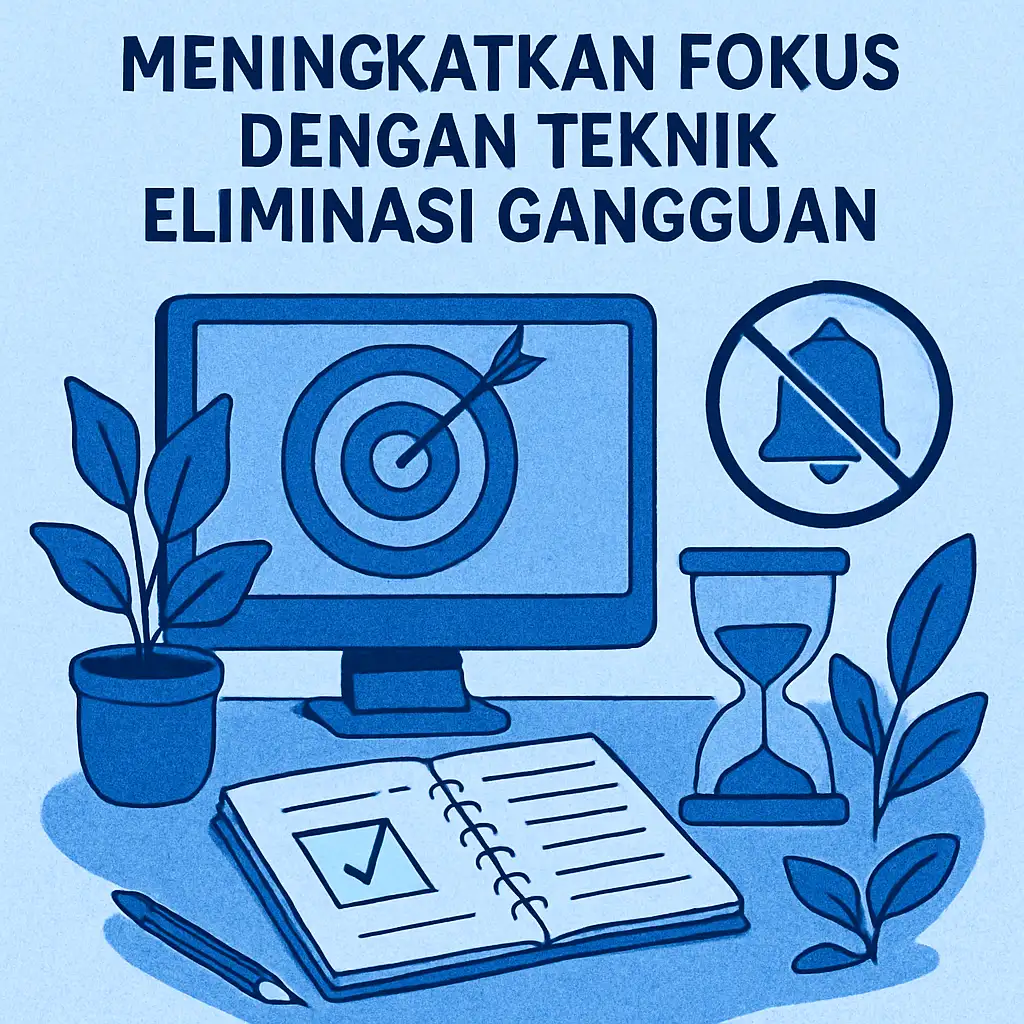 Meningkatkan Fokus dengan Teknik Eliminasi Gangguan